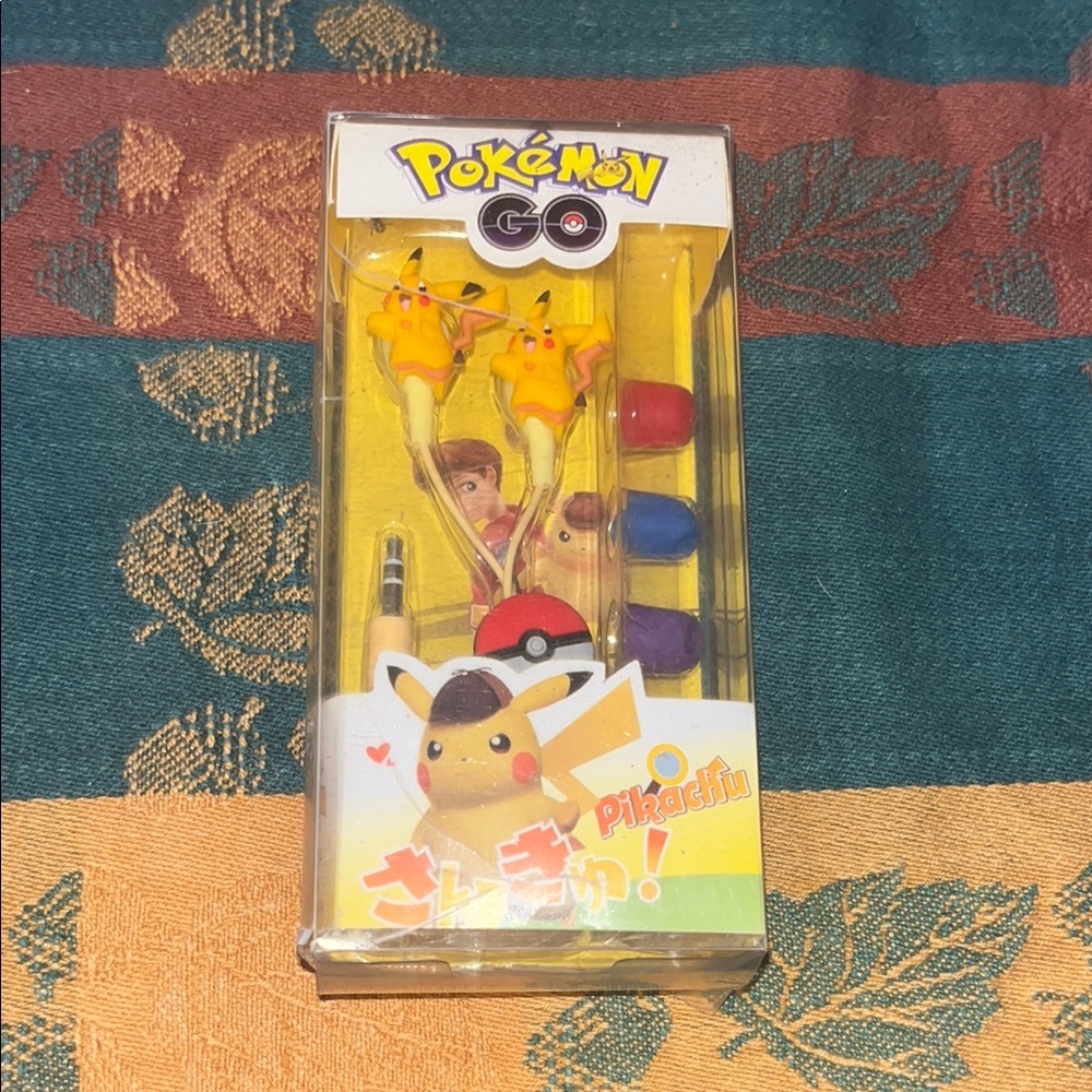 Pokemon Pikachu headphones